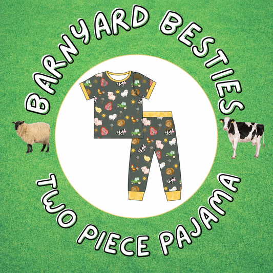 Barnyard Besties Two-Piece Pajama - Pre Order